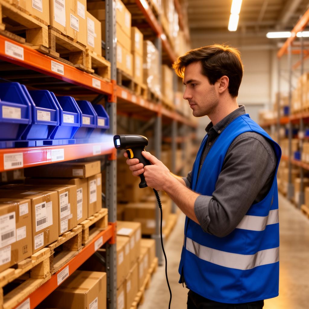 Сканирование товара на складе